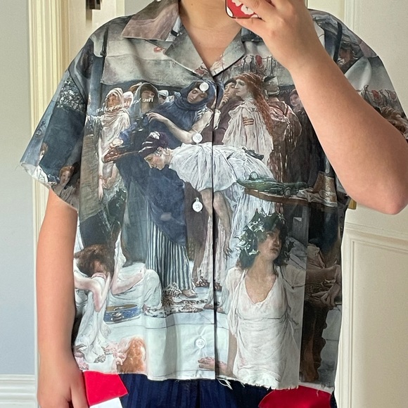 Graphic button up - Picture 4 of 4